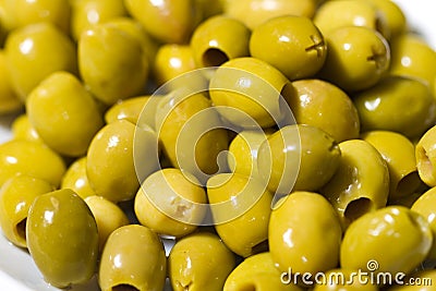 Fresh raw olives Stock Photo