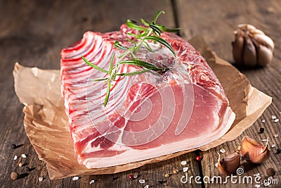 Fresh raw pork meat Stock Photo