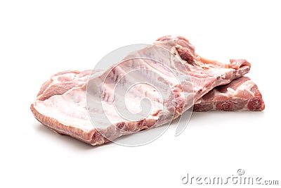 Fresh raw pork ribs Stock Photo
