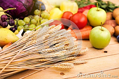 Fresh raw vegetables Stock Photo