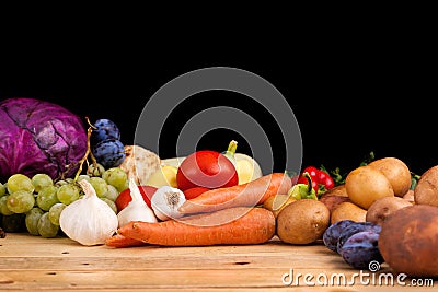 Fresh raw vegetables Stock Photo