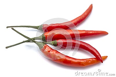 Fresh red chilli Stock Photo