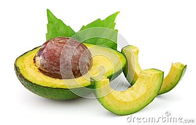 Fresh ripe avocado Stock Photo