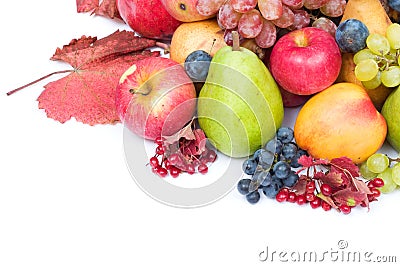 Fresh and ripe fruits Stock Photo