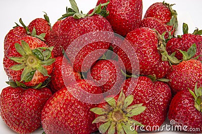 Fresh ripe strawberries Stock Photo