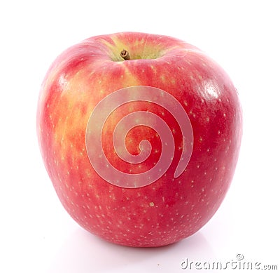 Fresh royal gala apple closeup Stock Photo