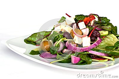 Fresh salad Stock Photo