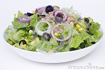 Fresh salad Stock Photo