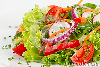 Fresh salad Stock Photo