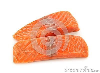 Fresh salmon Stock Photo