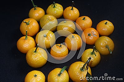 Fresh Sicilian orange. Stock Photo