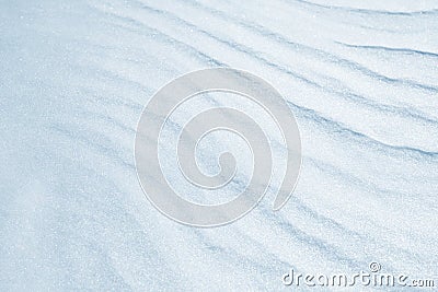 Fresh snow background texture. Winter background with snowflakes and snow mounds. Snow lumps Stock Photo