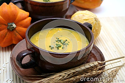 Fresh soup Stock Photo