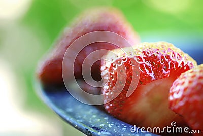 Fresh Strawberries Stock Photo