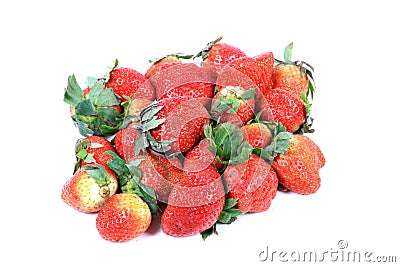 Fresh strawberries Stock Photo