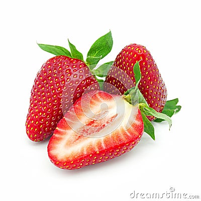 Fresh Strawberries Stock Photo