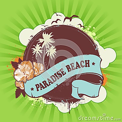 Fresh summer design Vector Illustration