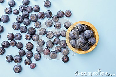 Fresh sweet blueberry isolated 0 Stock Photo