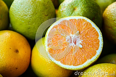 Fresh sweet lime Stock Photo