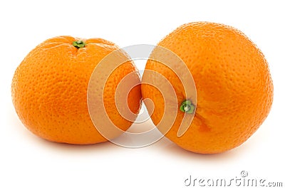 Fresh tangerines Stock Photo