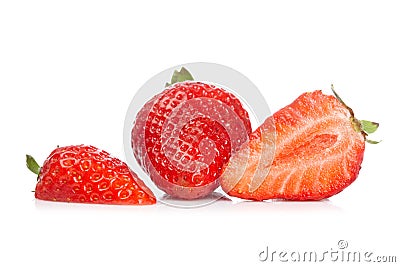 Fresh and tasty strawberries Stock Photo