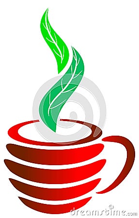 Fresh tea Vector Illustration