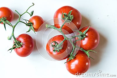 Fresh tomatoes. Cerry Stock Photo