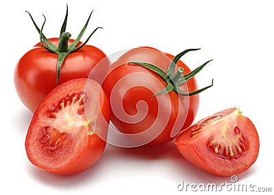 Fresh tomatoes Stock Photo