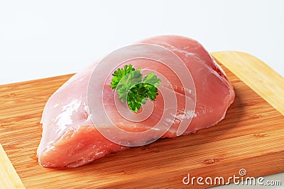 Fresh turkey breast fillet Stock Photo