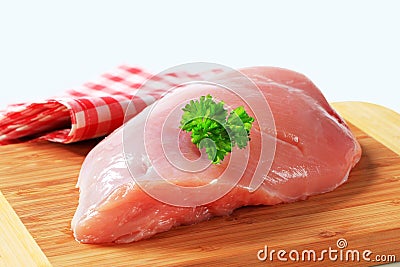 Fresh turkey breast fillet Stock Photo