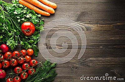 Fresh vegetables. Colorful vegetables background. Healthy vegetable . Assortment of fresh vegetables close up.Healthy food Stock Photo