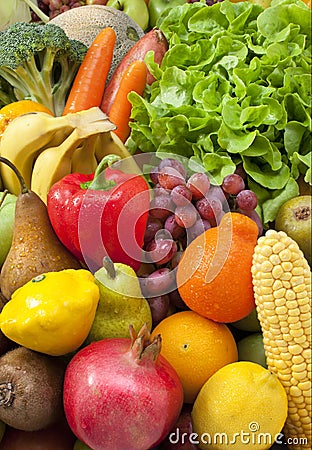 Fresh Vegetables Food Fruit Stock Photo