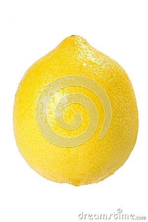 Fresh whole lemon Stock Photo