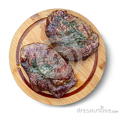 freshly grilled steak Stock Photo