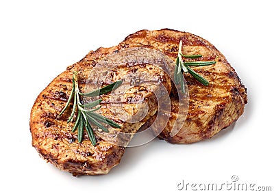 freshly grilled steak Stock Photo