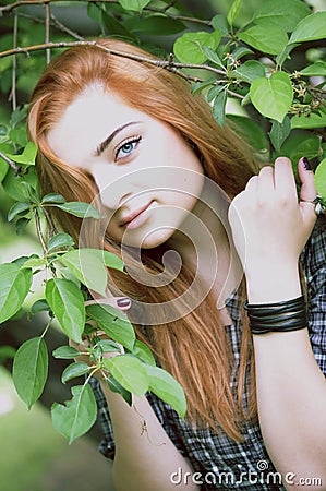 Freshness and tenderness of spring Stock Photo