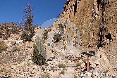 Frey Trail Trailhead Stock Photo