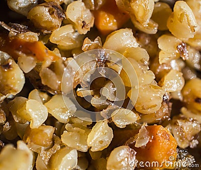 Friable stewed Stock Photo