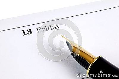 Friday 13th Stock Photo