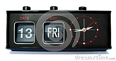 Friday 13th! Stock Photo