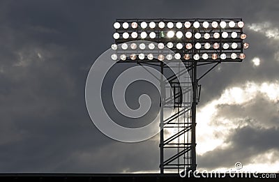 Friday Night Lights Stock Photo