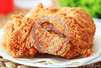 Fried chicken Stock Photo