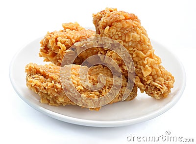Fried chicken Stock Photo