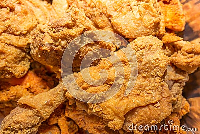 Fried Chicken Stock Photo