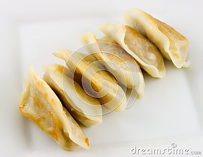 Fried Dumplings 2 Stock Photo