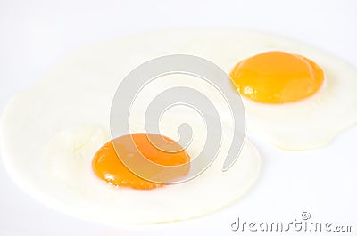 Fried eggs Stock Photo