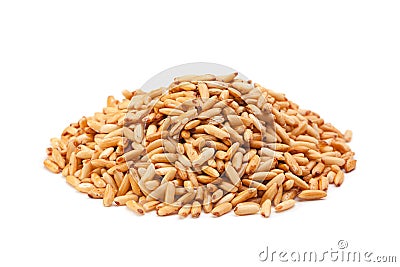 Fried polished rice Stock Photo