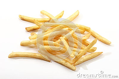 Fried potatoes Stock Photo