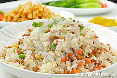 Fried rice Stock Photo