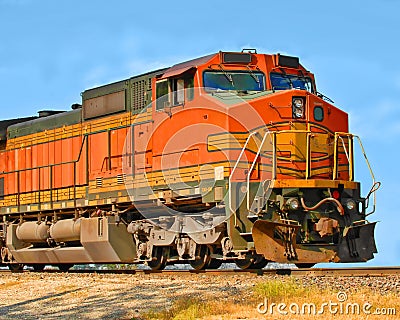 Frieght train Stock Photo